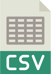 Иконка файла CSV